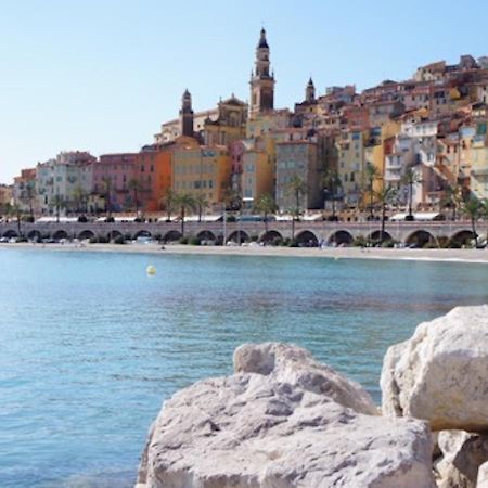 Studio La Pietonne-Plage-Clim Lejlighed Menton Eksteriør billede